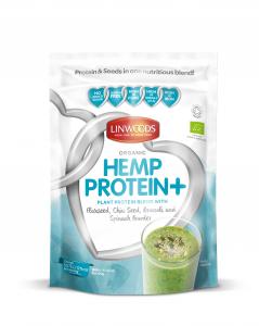 ORGANIC HEMP PROTEIN+ WITH FLAXSEED, CHIA SEED, BROCCOLI & SPINACH POWDER 